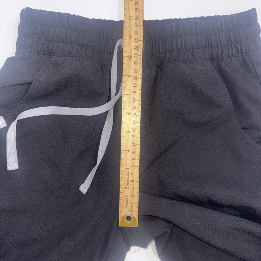 FIGS Black Technical Medical Surgical Jogger Scrub Pants Workwear Nursing Sz XS - Picture 6 of 7